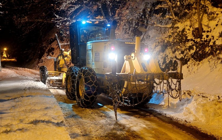 Karadeniz'de 527 yerleşim yerine ulaşım sağlanamıyor