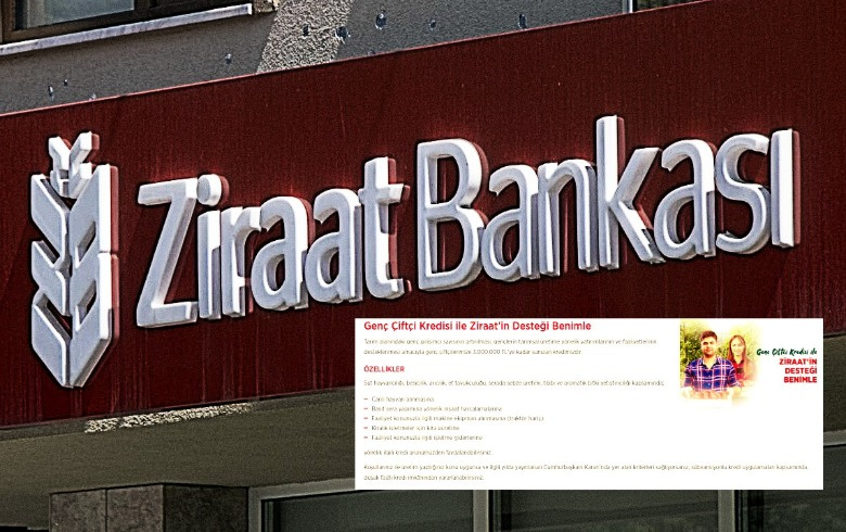 Ziraat Bankası çiftçilere anında 3 milyon TL kredi veriyor