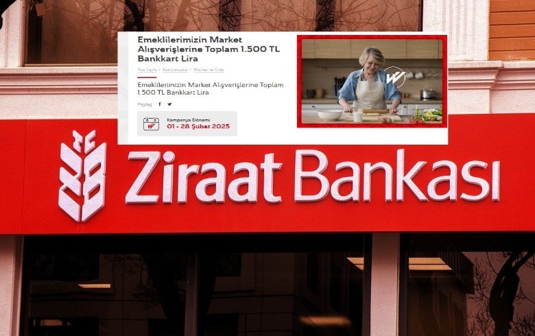 Ziraat Bankası emeklilere 1.500 TL ekstra ödeme yapıyor