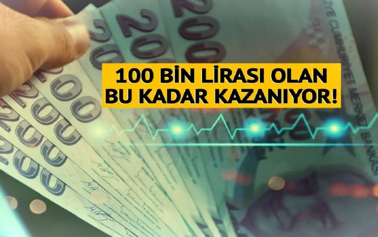 100 Bin TL'ye en yüksek faiz nerede?