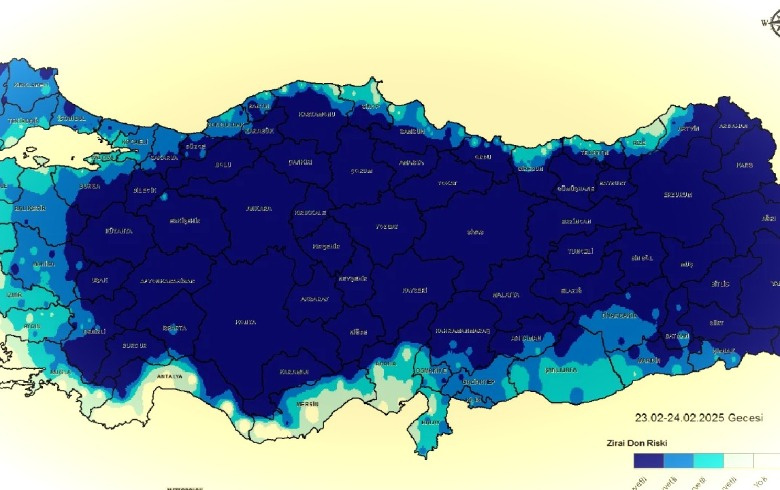 Hava durumu alarmı: Harita mavilendi, Peş peşe uyarılar geliyor!